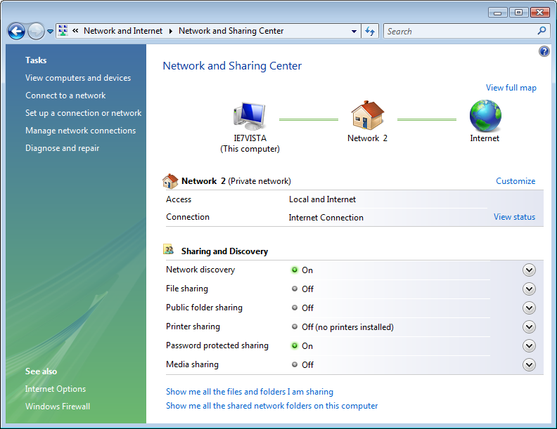 Acrylic DNS Proxy Windows Vista Configuration, Step 2